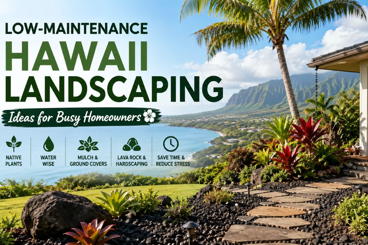 Low-Maintenance Hawaii Landscaping Ideas for Busy Homeowners