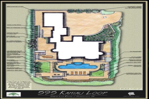 Landscape design project by Hawaii Landscape Services