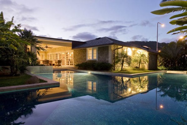 Landscape installation project by Hawaii Landscape Services